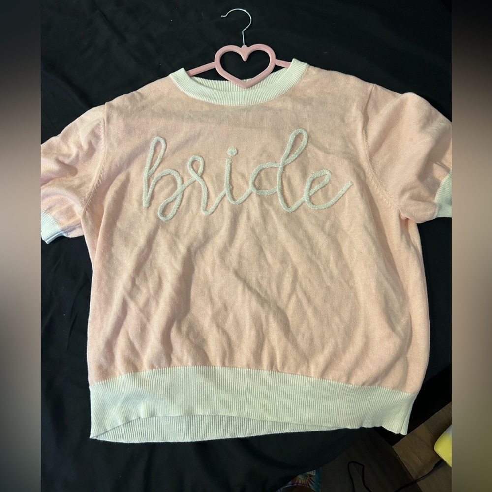 Bride sweater